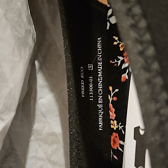 NWT Freed Eco women's black shoes - Picture 5 of 5